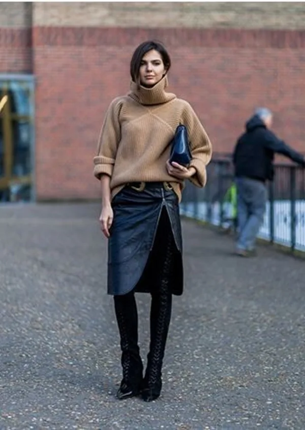 Attractive-Ways-to-Wear-Sweater-in-Work-Place