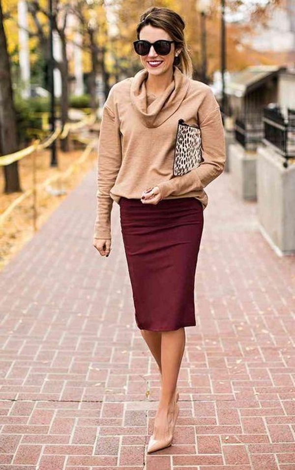 Attractive-Ways-to-Wear-Sweater-in-Work-Place