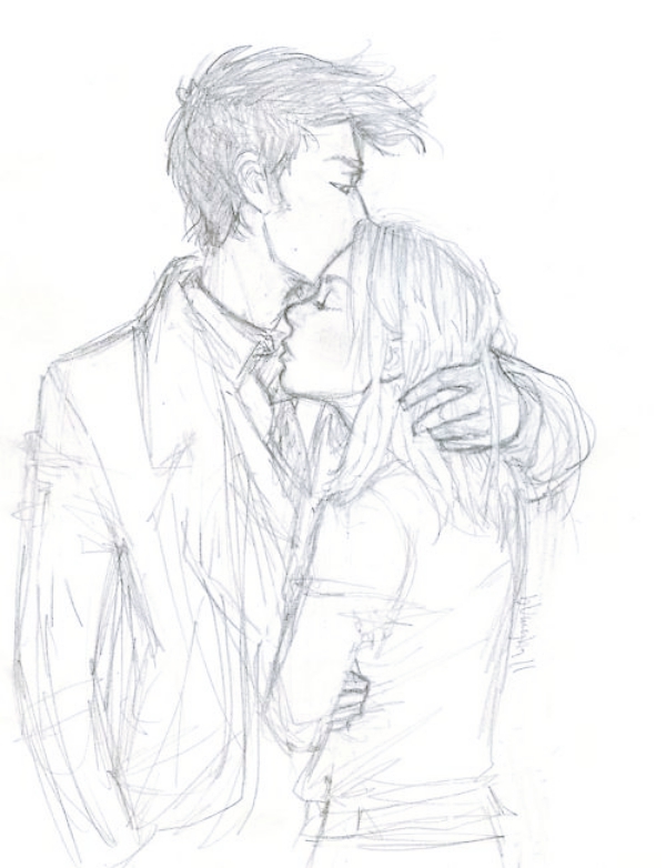 Romantic-Couple-Hugging-Drawings-and-Sketches