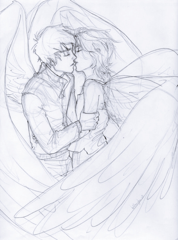 Romantic-Couple-Hugging-Drawings-and-Sketches