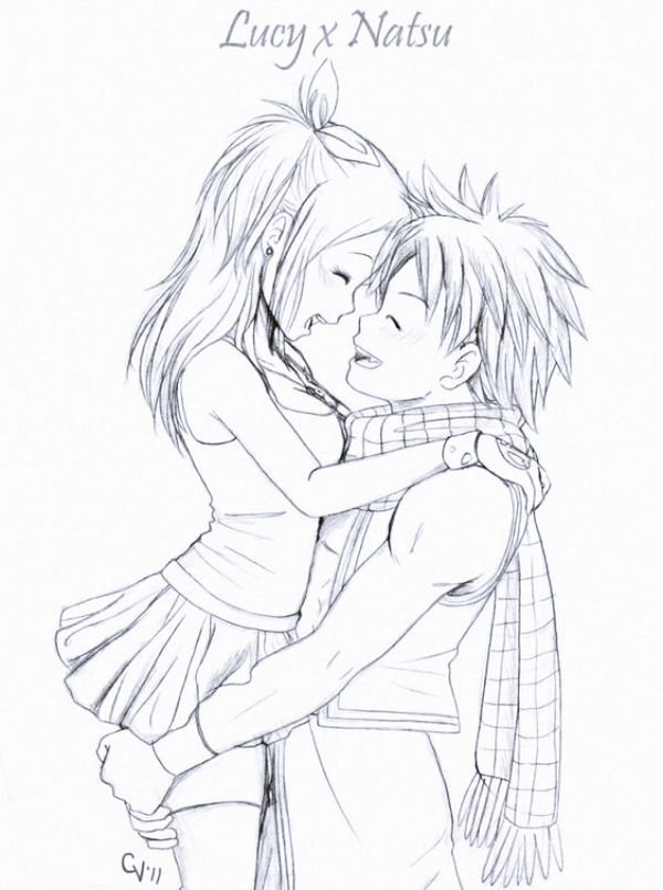 40 Romantic Couple Hugging Drawings And Sketches Buzz16