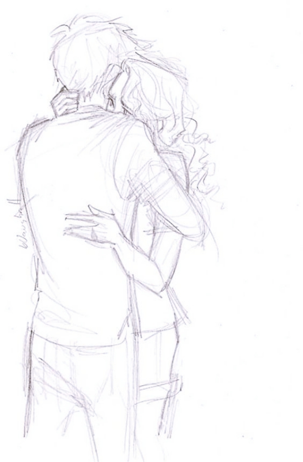 40 Romantic Couple Hugging Drawings And Sketches Buzz16 