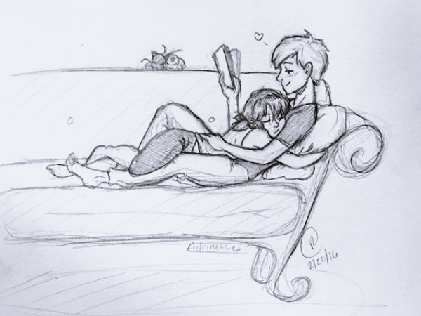Romantic-Couple-Hugging-Drawings-and-Sketches