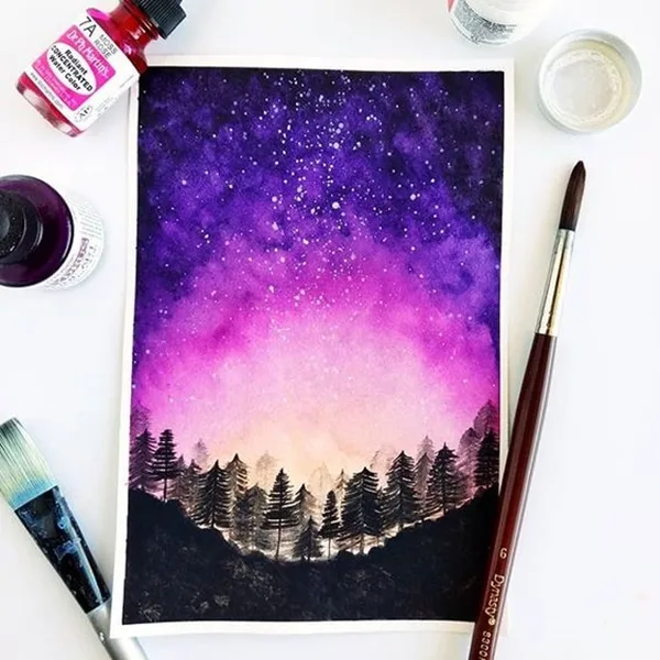 Super-Cool-Milky-Way-Paintings-For-Outerspace-Lover