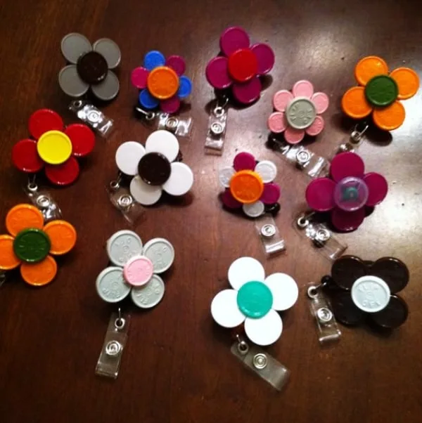 40-DIY-Plastic-Bottle-Cap-Craft-Ideas