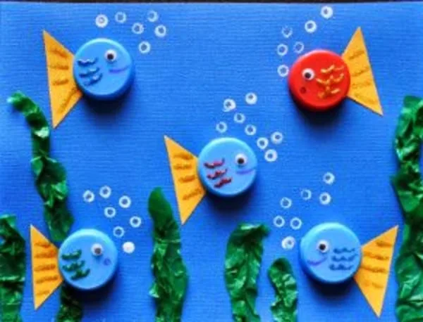 40-DIY-Plastic-Bottle-Cap-Craft-Ideas