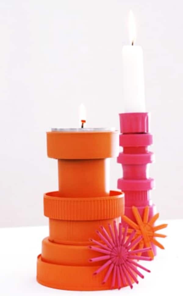 40-DIY-Plastic-Bottle-Cap-Craft-Ideas
