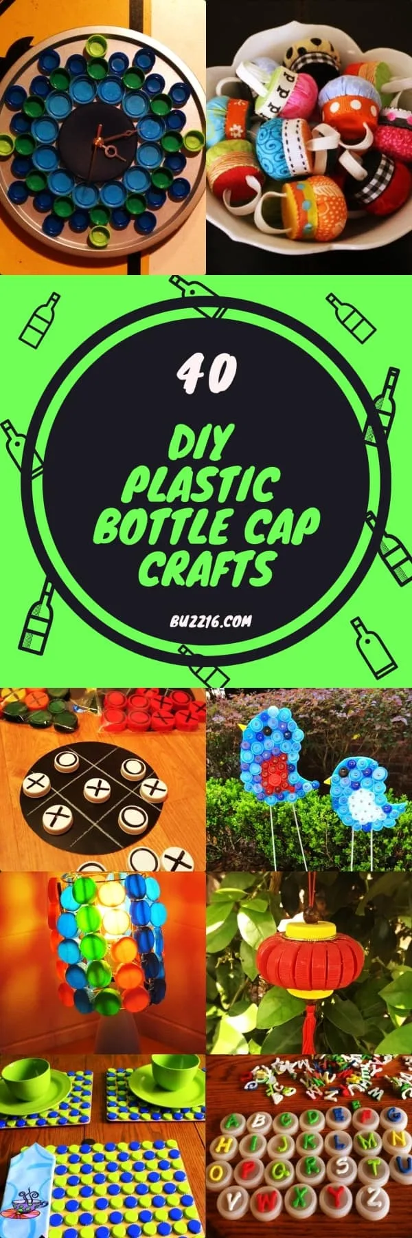 40-DIY-Plastic-Bottle-Cap-Craft-Ideas