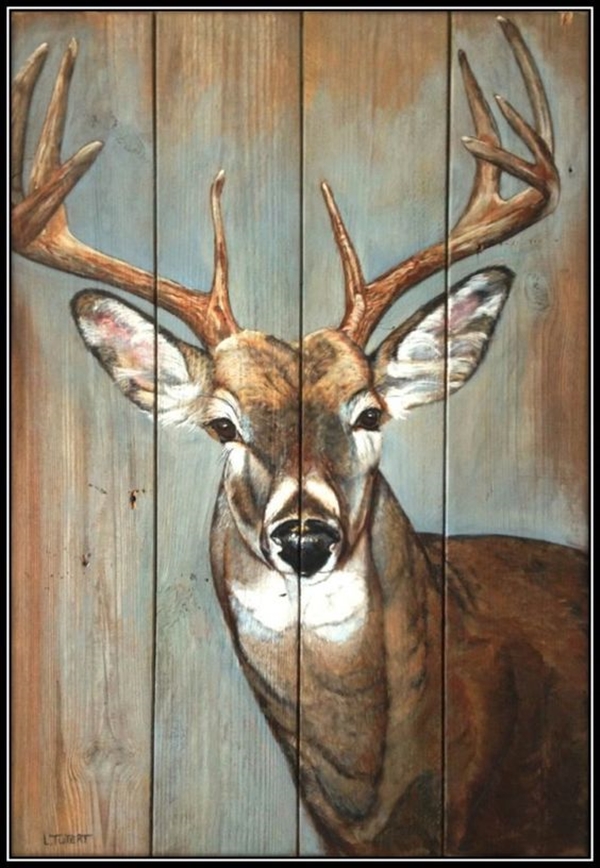 40 Modest Examples Of Paintings On Wood Planks Buzz16   Modest Examples Of Paintings On Wood Planks 11 