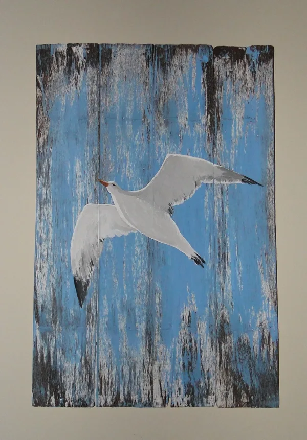 Modest-Examples-of-Paintings-On-Wood-Planks