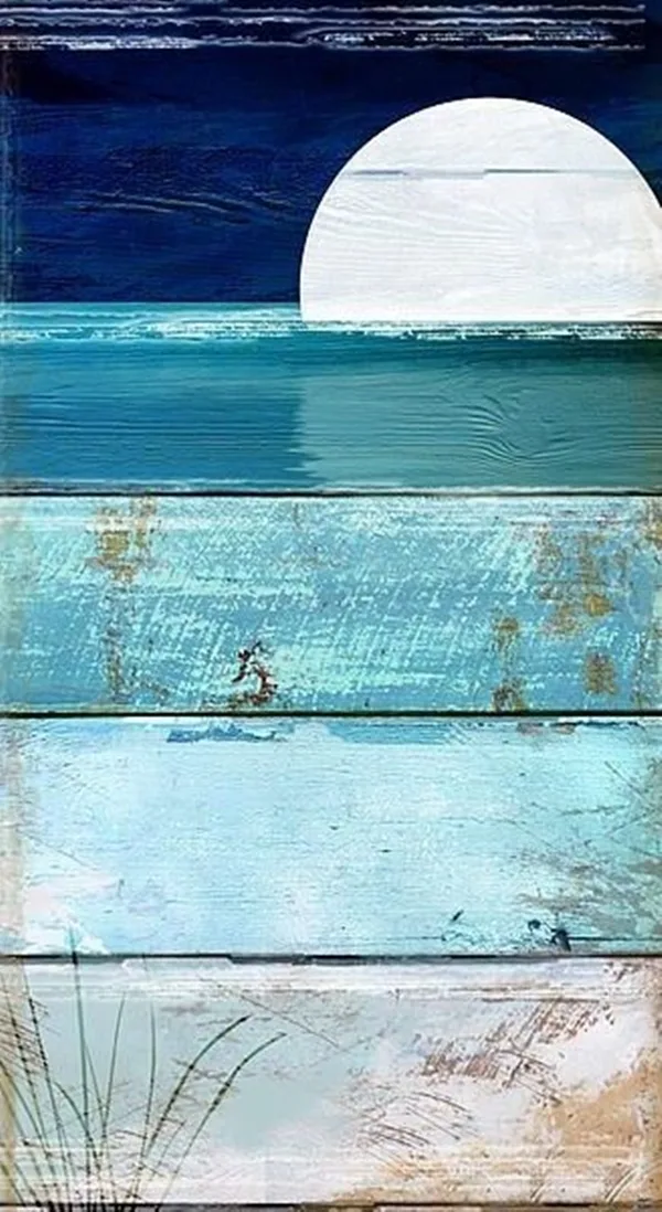 Modest-Examples-of-Paintings-On-Wood-Planks