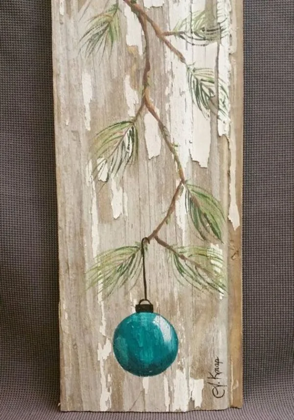 Modest-Examples-of-Paintings-On-Wood-Planks