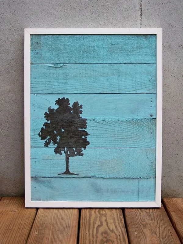 Modest-Examples-of-Paintings-On-Wood-Planks