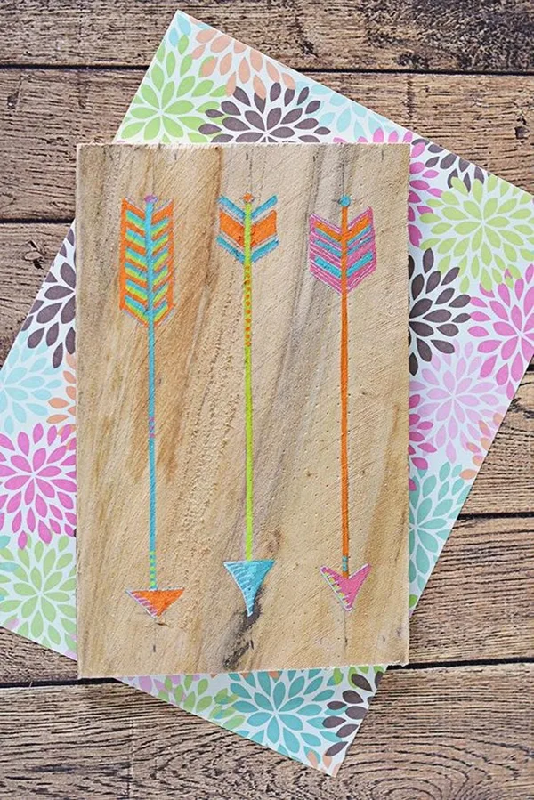 Modest-Examples-of-Paintings-On-Wood-Planks