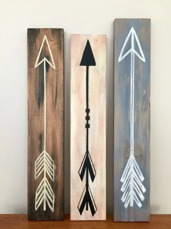 Modest-Examples-of-Paintings-On-Wood-Planks