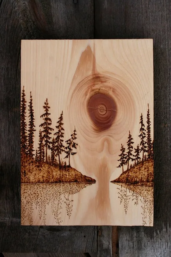 Modest-Examples-of-Paintings-On-Wood-Planks