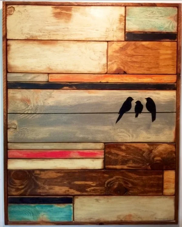 Modest-Examples-of-Paintings-On-Wood-Planks