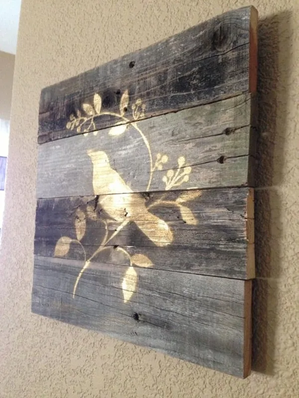 Modest-Examples-of-Paintings-On-Wood-Planks