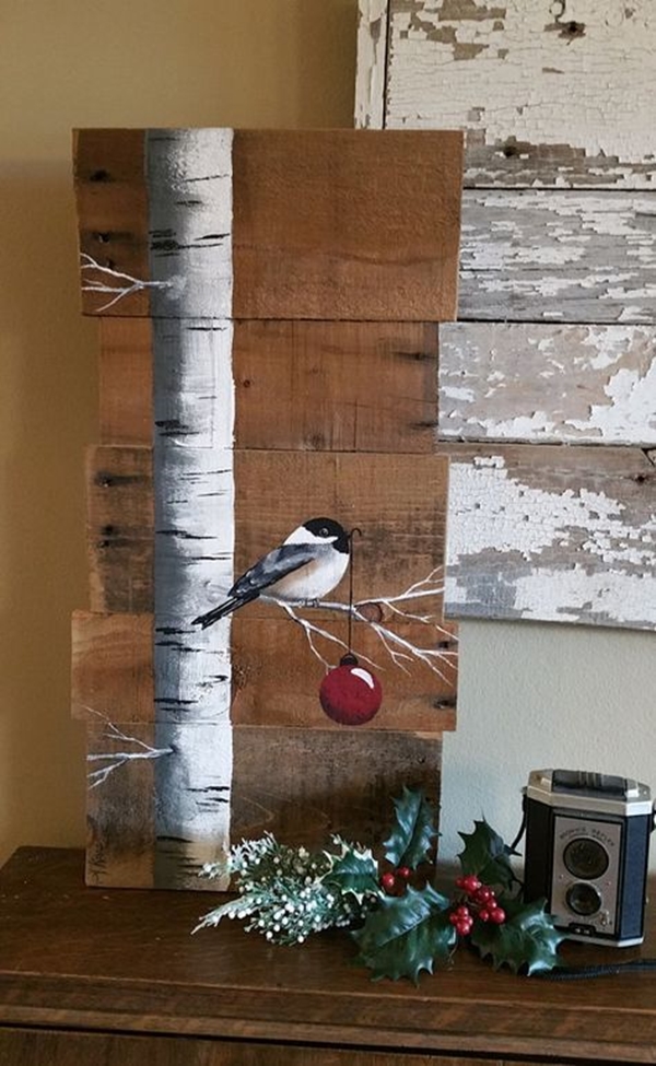 Modest-Examples-of-Paintings-On-Wood-Planks