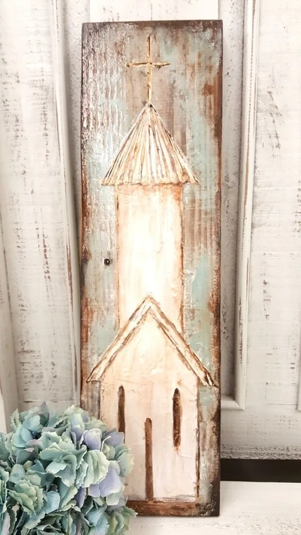 Modest-Examples-of-Paintings-On-Wood-Planks