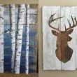 Modest-Examples-of-Paintings-On-Wood-Planks